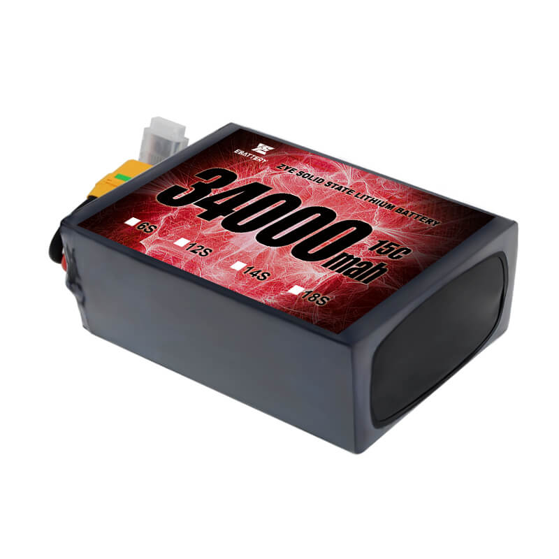 Li HV 34000mah 24s solidum statum altilium